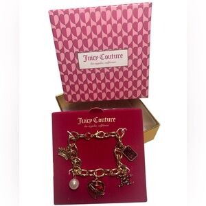 Juicy Couture Gold charm bracelet